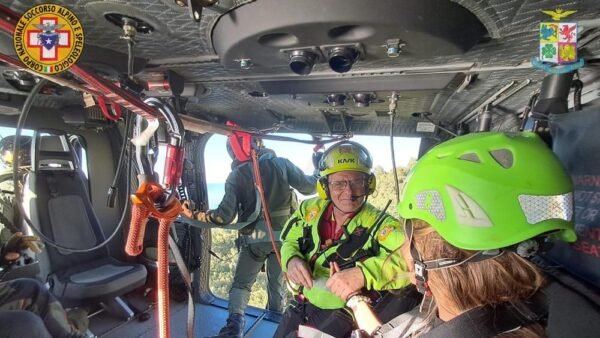 Turista soccorsa in elicottero a Cefalù