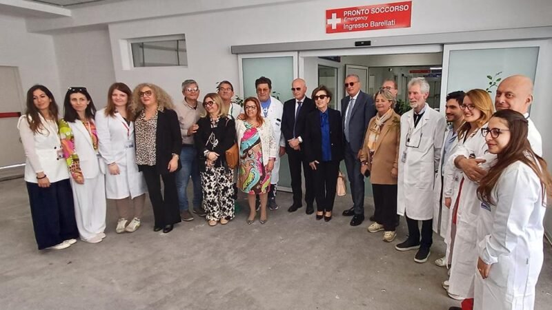 Operativa nuova area di Pronto Soccorso nel P.O.Cervello