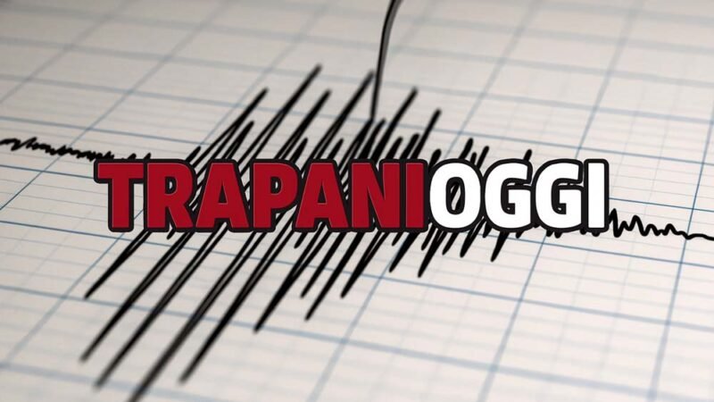 Scossa di terremoto 4.7 a largo di Trapani