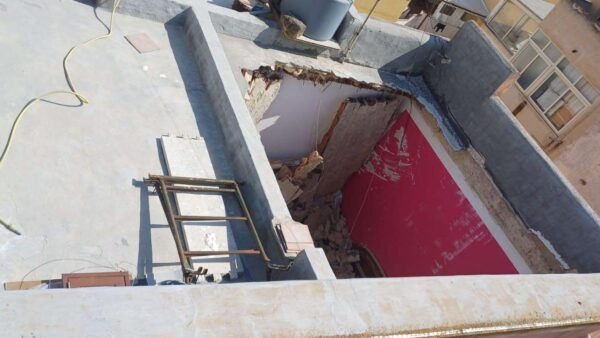 Sfiorata la tragedia in via Diaz,a Marsala. A rischio crollo una palazzina