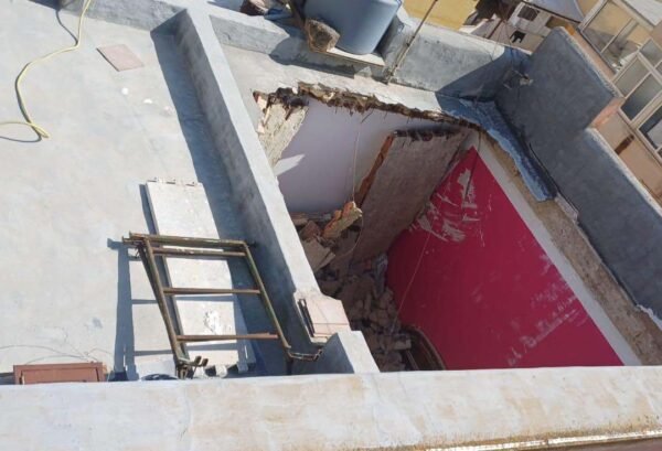 Sfiorata la tragedia in via Diaz,a Marsala. A rischio crollo una palazzina