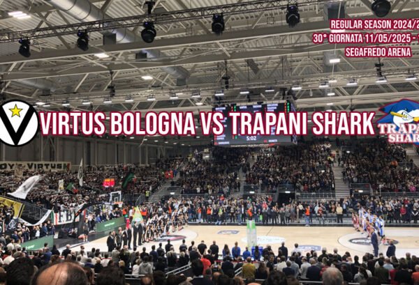 Tutto esaurito per Virtus Bologna – Trapani Shark