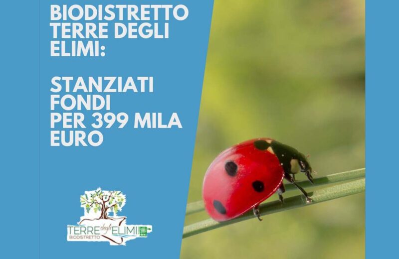 Sicilia Bio: 399mila euro al Biodistretto Elimi