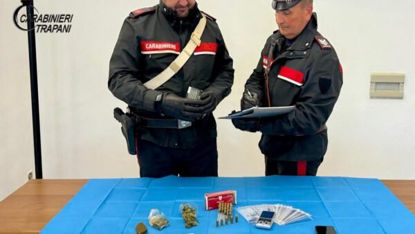 Marsala. Fermato giovane pusher