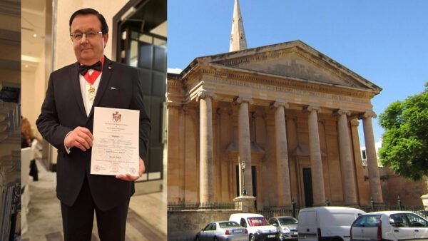 Franco Foderà nominato Cavaliere di Malta a La Valletta