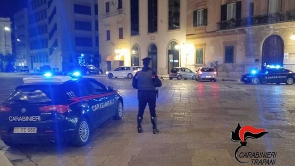 Trapani. Attività di controllo dei carabinieri nel fine settimana