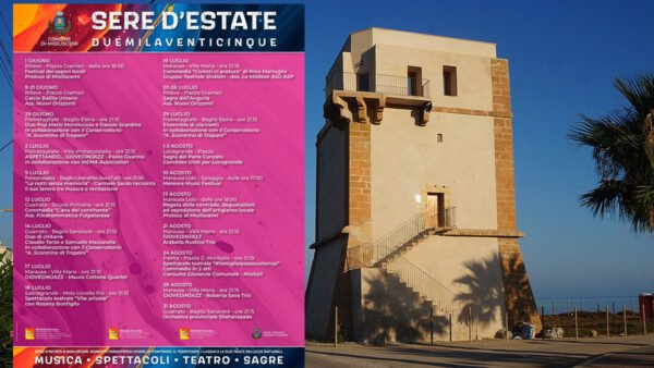 Sere d’Estate 2025: il cartellone di Misiliscemi