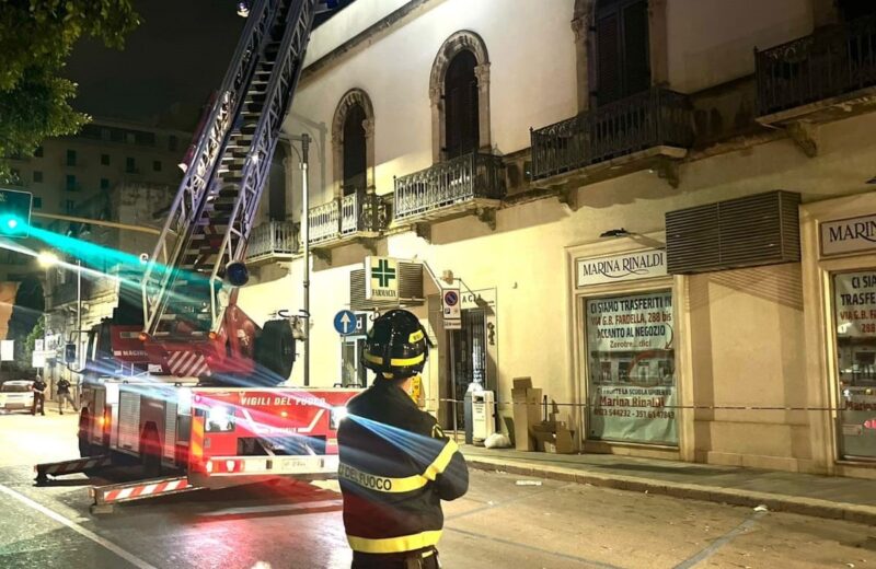 Crollano due solai in un immobile in via dei Mille