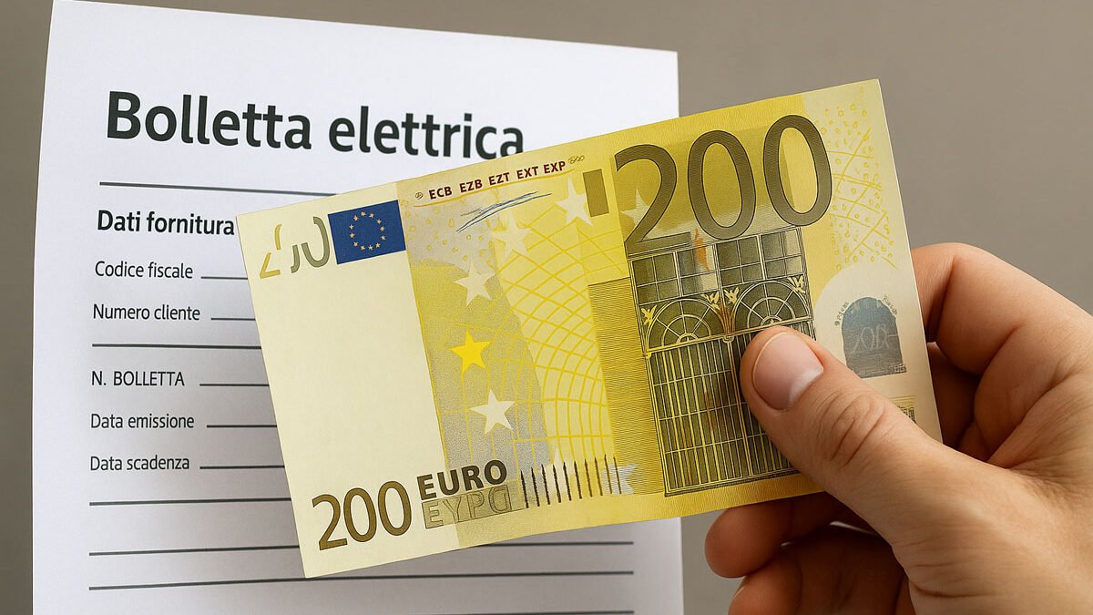 bonus bolletta 200 euro