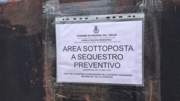 Mazara. Sequestrata un’area adibita a discarica abusiva