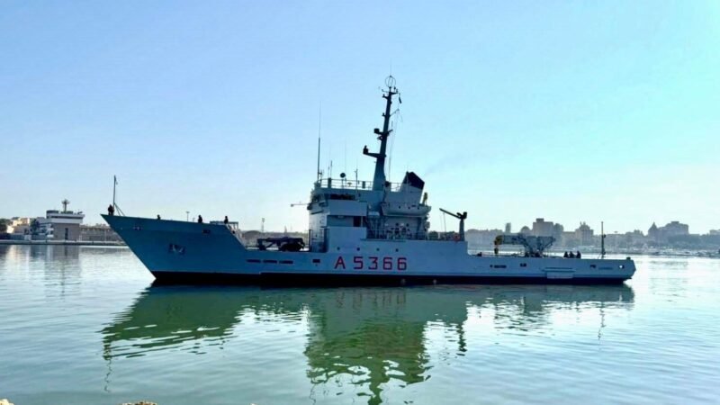 Al porto di Mazara arriva la nave “Levanzo” sarà visitabile il 27 e 29 giugno