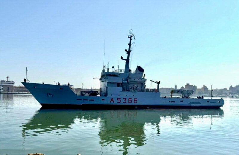 Al porto di Mazara arriva la nave “Levanzo” sarà visitabile il 27 e 29 giugno