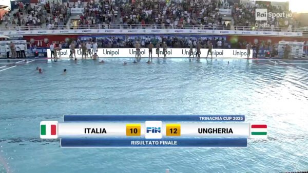 Trinacria Cup: Italia Ungheria si chiude 10 a 12 per i magiari