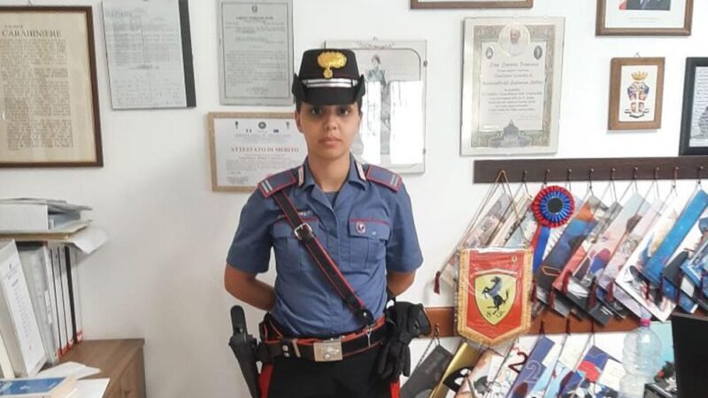 Capaci, il Maresciallo Michela Ruggiero, nuovo vice comandante della Stazione dei Carabinieri