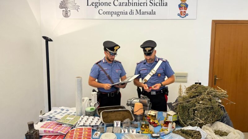 Blitz nel quartiere Amabilina, smantellato laboratorio per confezionamento droga