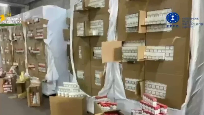 Sigarette di contrabbando: smantellate due fabbriche dalla finanza di Palermo