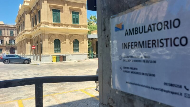 Asp, due nuovi ambulatori infermieristici a Trapani e Misiliscemi