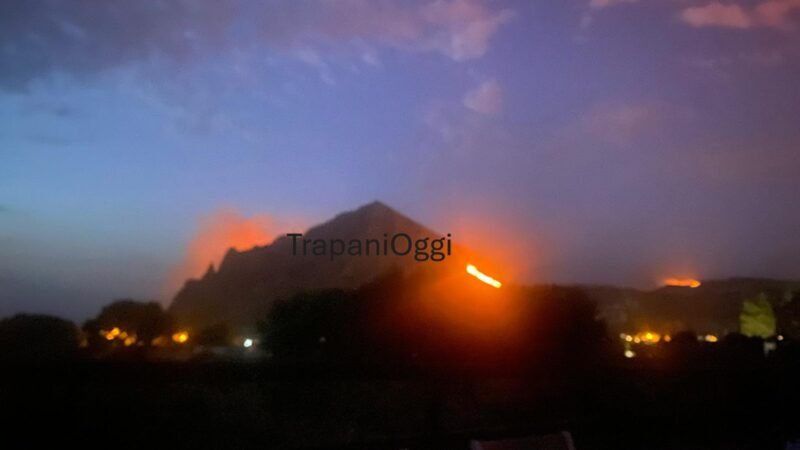 Incendi nel trapanese. Rientra emergenza in molte delle zone colpite dal fuoco. Allerta su Macari