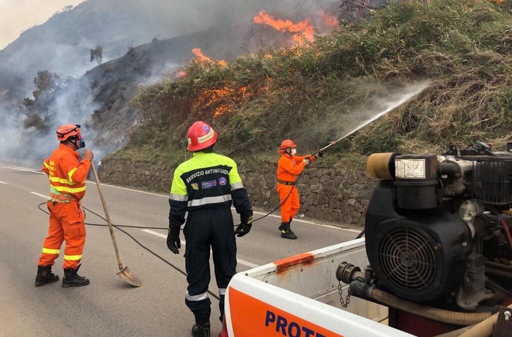 protezione civile incendi