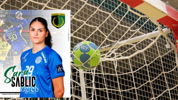 Sara Sablic è il nuovo rinforzo dell’Handball Erice