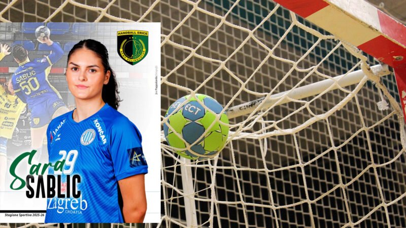 Sara Sablic è il nuovo rinforzo dell’Handball Erice
