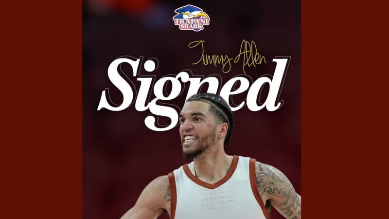 Timmy Allen è il nuovo MVP della Trapani Shark