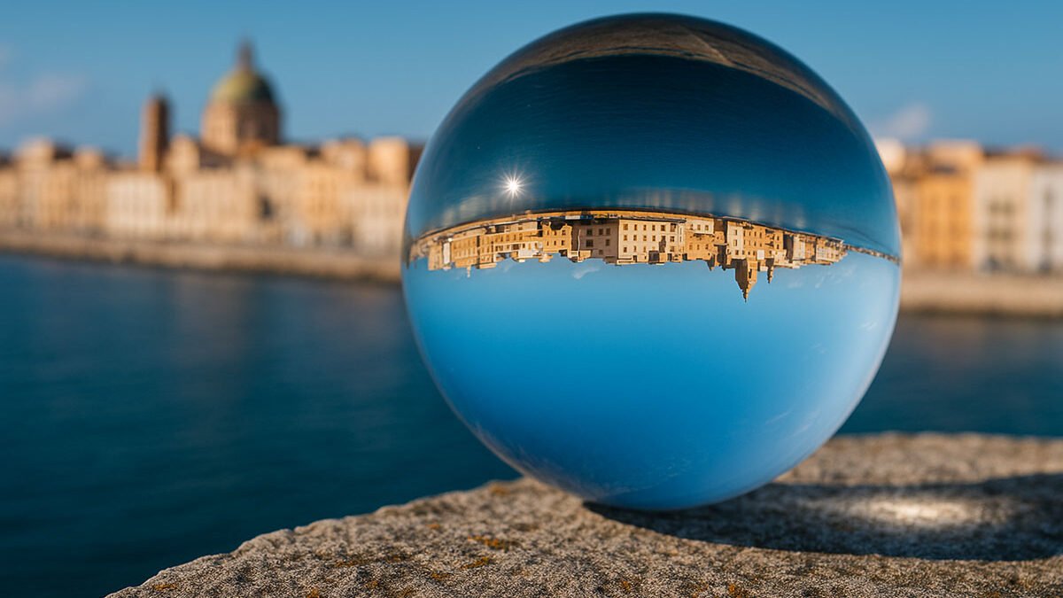 trapani palla di vetro