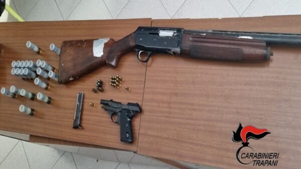 Arrestato mazarese per detenzione di armi clandestine