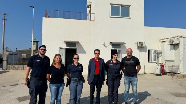 Il Questore di Trapani in visita all’hot spot di Pantelleria