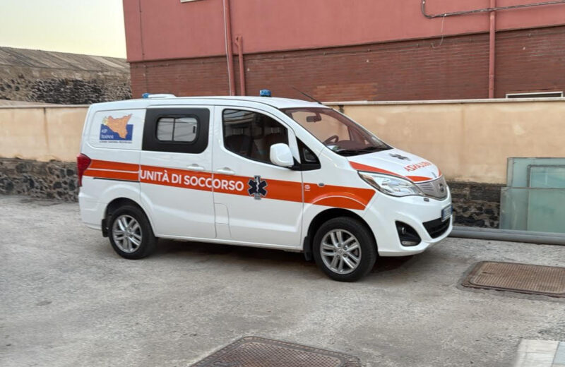 Arriva a Pantelleria l’ambulanza elettrica del progetto Green per le isole minori