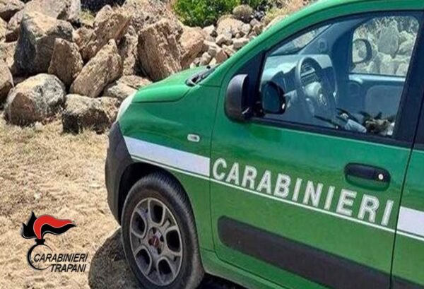 Marsala, sversa rifiuti e alla vista dei carabinieri tenta la fuga