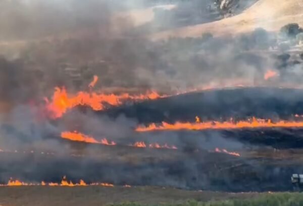Incendi nel pomeriggio nella zona di Paceco e Buseto Palizzolo, entrambi per fortuna spenti