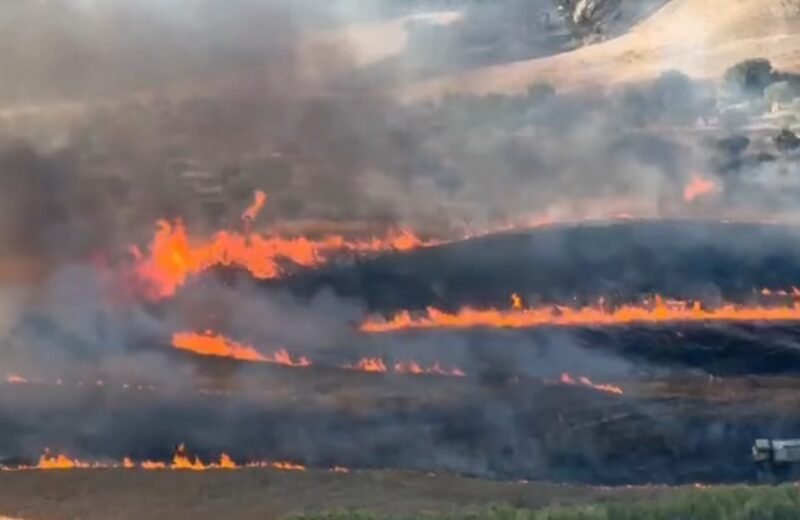 Incendi nel pomeriggio nella zona di Paceco e Buseto Palizzolo, entrambi per fortuna spenti