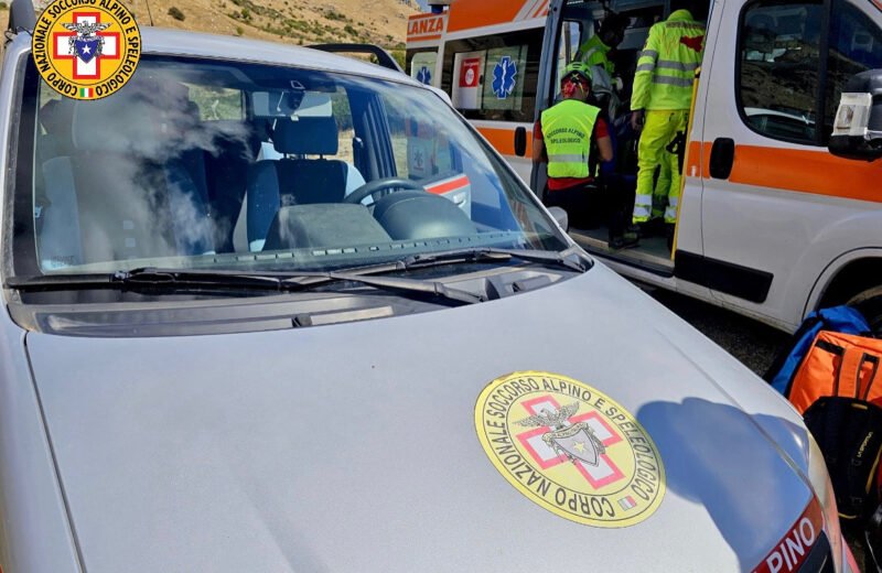 Soccorso Alpino e Speleologico: intervento di soccorso nelle alte Madonie