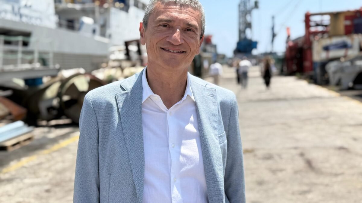 Il presidente ADSP Francesco Di Sarcina