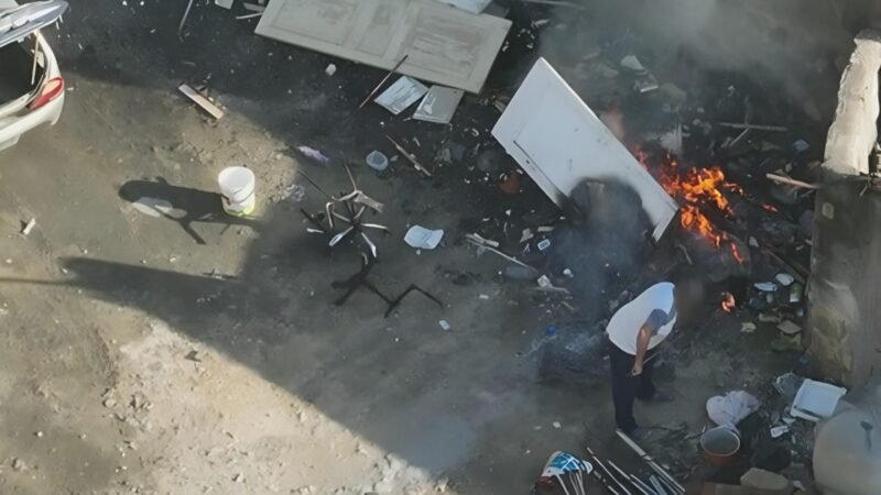 Marito e moglie scoperti a bruciare rifiuti nella Riserva, arrestati dalla Capitaneria