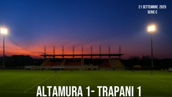 Altamura-Trapani 1-1: Vazquez illude, Rosafio risponde [Highlights+Post Partita]