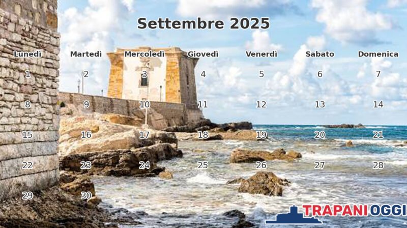 Meteo e oroscopo Trapani – 12 settembre 2025