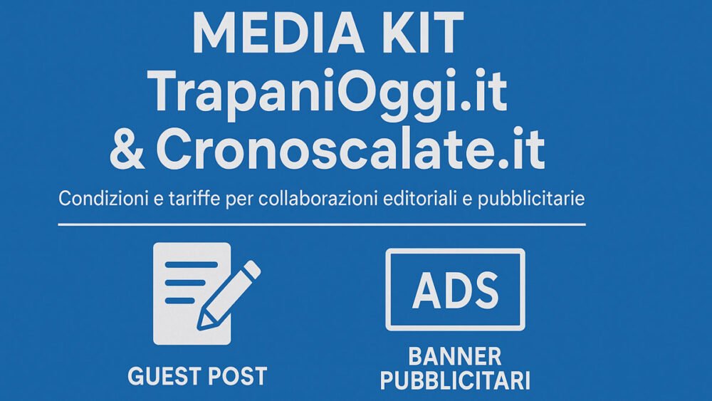 Media kit TrapaniOggi.it e Cronoscalate.it – guest post e banner pubblicitari