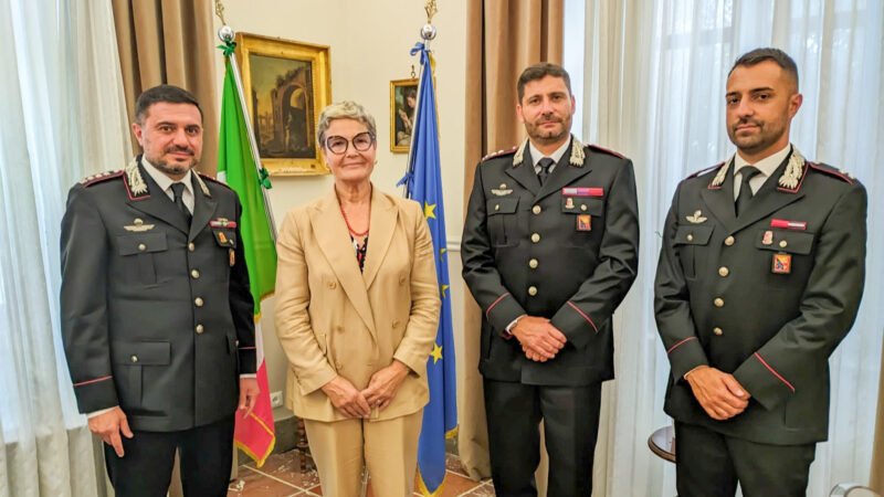Cambio al vertice del Reparto Operativo e del Norm dei Carabinieri di Trapani