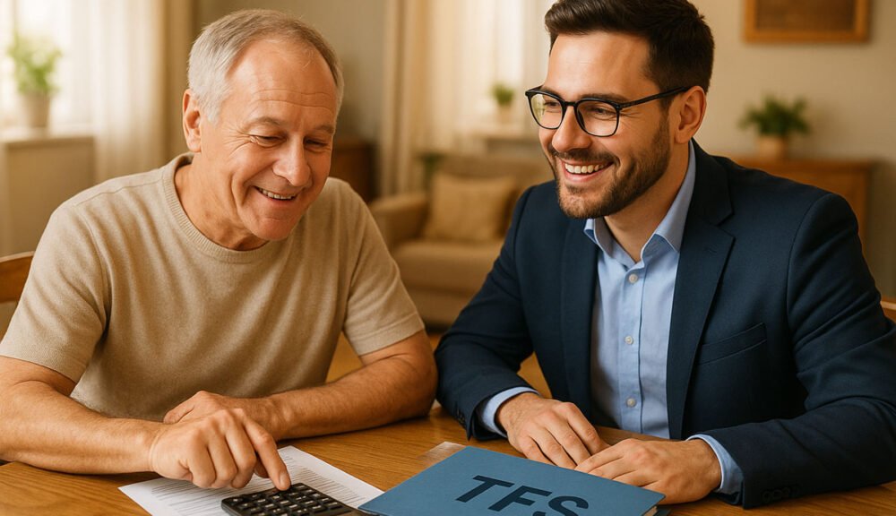 Consulente finanziario spiega anticipo TFS a pensionato