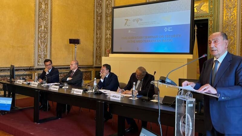 Mediterraneo, Schifani all’Assemblea Nato: «La Sicilia modello di convivenza pacifica»