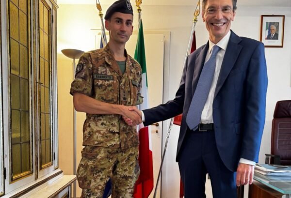 Visita istituzionale stamane in questura del nuovo comandante dell’operazione “Strade Sicure”