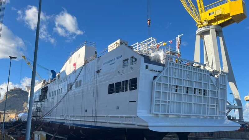 Domani il varo del traghetto per le Pelagie e Pantelleria di proprietà della Regione