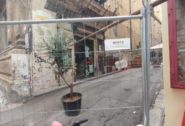 avori in corso in via Maqueda a Palermo