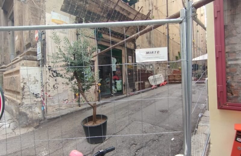 avori in corso in via Maqueda a Palermo