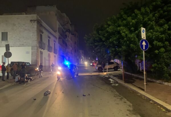 Erice. Incidente stradale ieri sera in via Argenteria