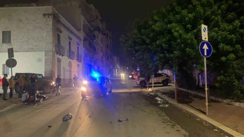 Erice. Incidente stradale ieri sera in via Argenteria