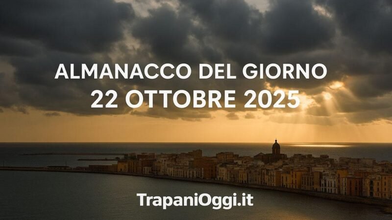 Almanacco del giorno – Mercoledì 22 [Meteo Video]
