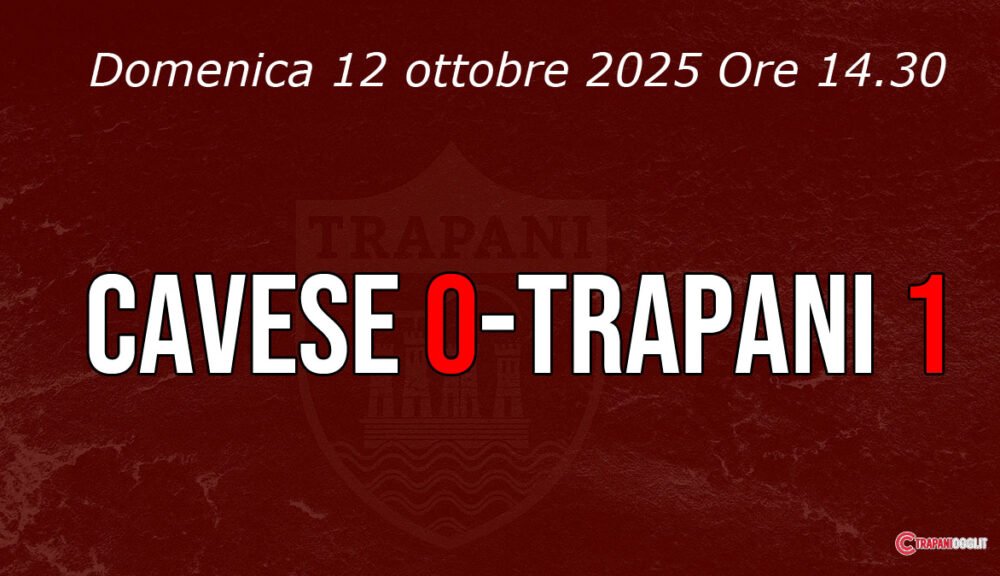 Cavese 0 Trapani 1 risultato finale Serie C 12 ottobre 2025
